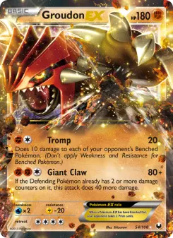 Groudon-EX 54 — Dark Explorers