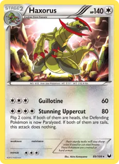 Haxorus 89 — Dark Explorers