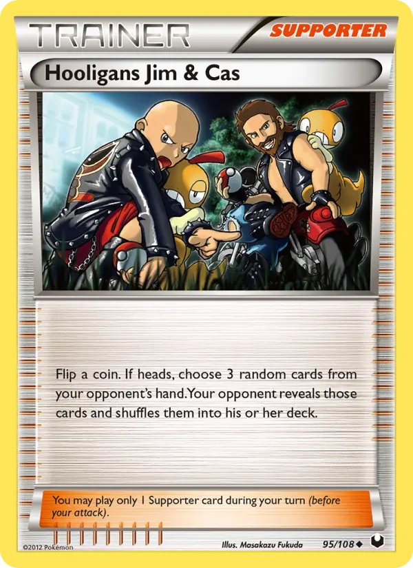 Hooligans Jim & Cas 95 — Dark Explorers 95, Normal finish