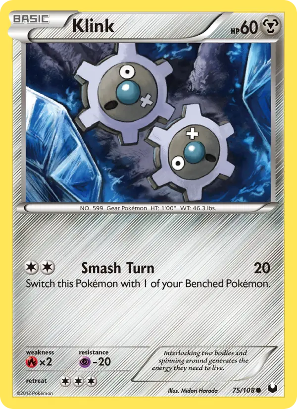 Klink 75 card from Dark Explorers
