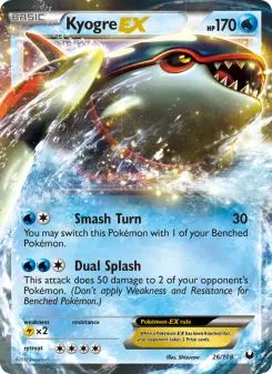 Kyogre-EX 26 — Dark Explorers