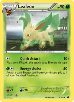 Leafeon 6 — Dark Explorers