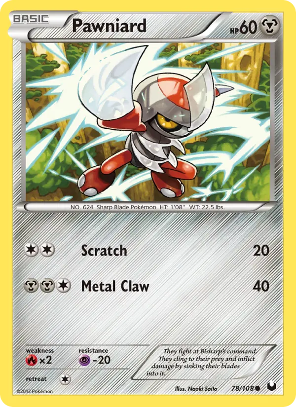Pawniard 78 card from Dark Explorers