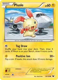 Plusle 39 — Dark Explorers