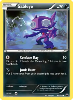 Sableye 62 — Dark Explorers