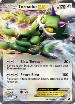 Tornadus-EX 90 — Dark Explorers
