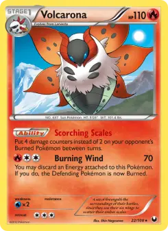 Volcarona 22 — Dark Explorers