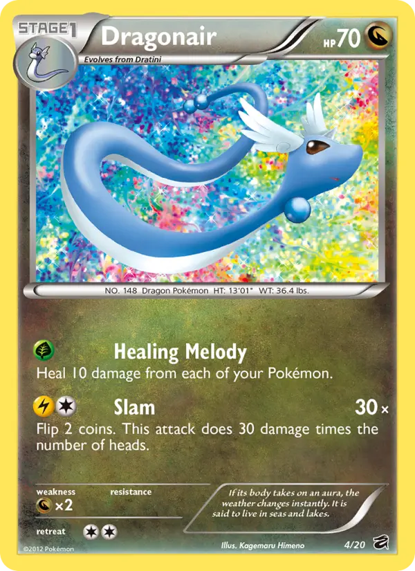 Dragonair 4 card from Dragon Vault