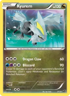 Kyurem — Dragon Vault #21