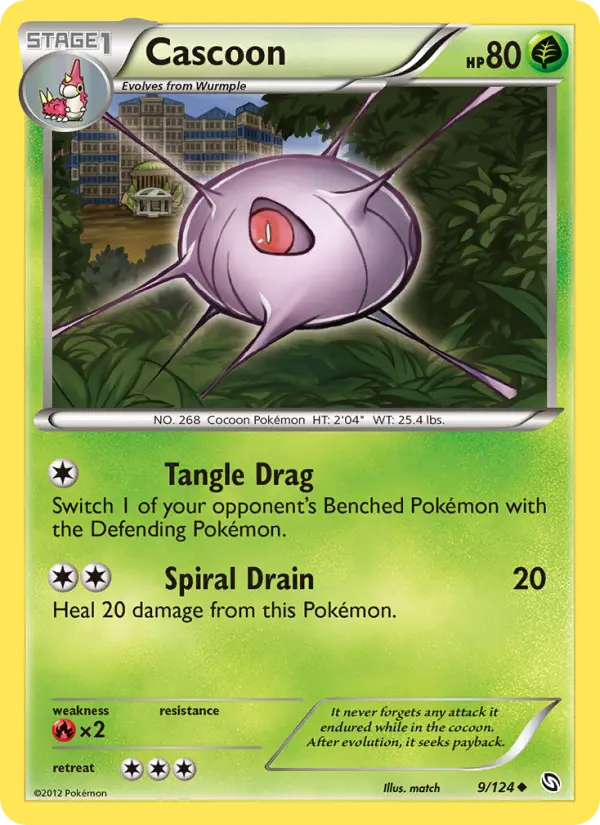 Cascoon 9 card from Dragons Exalted