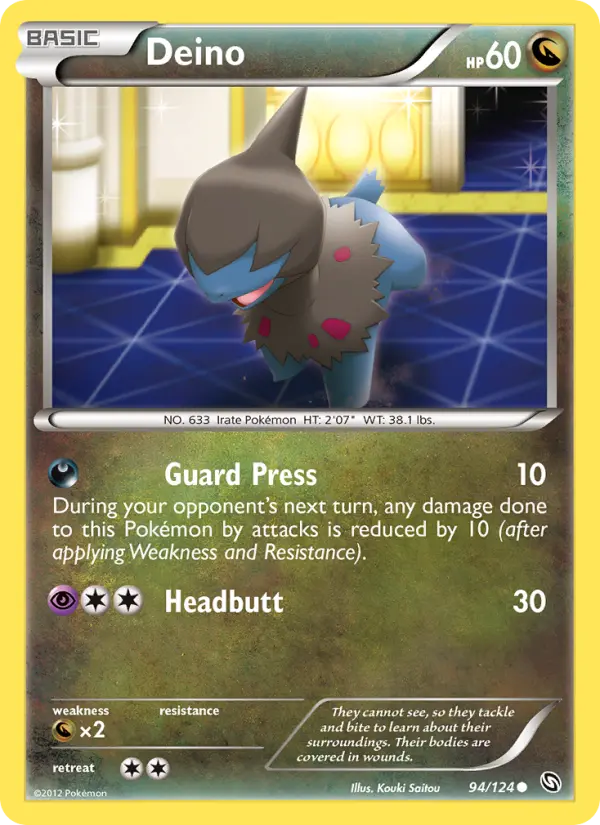 Deino 94 card from Dragons Exalted