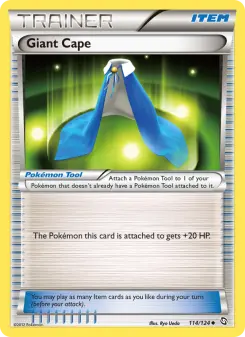 Giant Cape 114 — shown as an example of the Reverse Holofoil finish