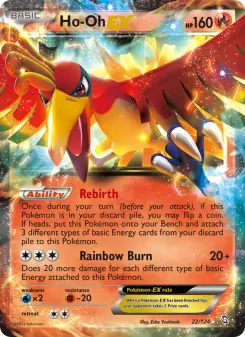 Ho-Oh-EX — Dragons Exalted #22
