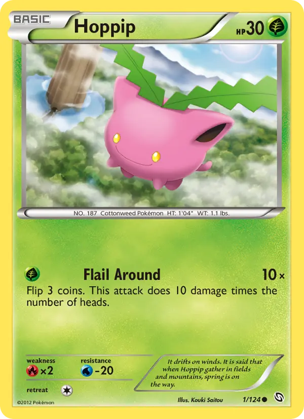 Hoppip 1 — Dragons Exalted 1, Normal finish