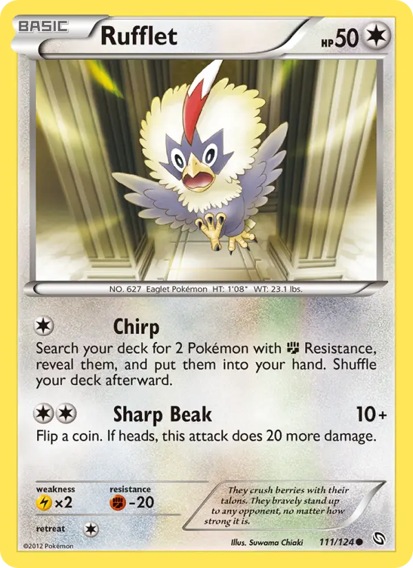 Rufflet 111 — Dragons Exalted 111, Normal finish