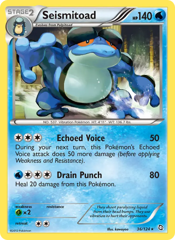 Seismitoad 36 — Dragons Exalted 36, Normal finish