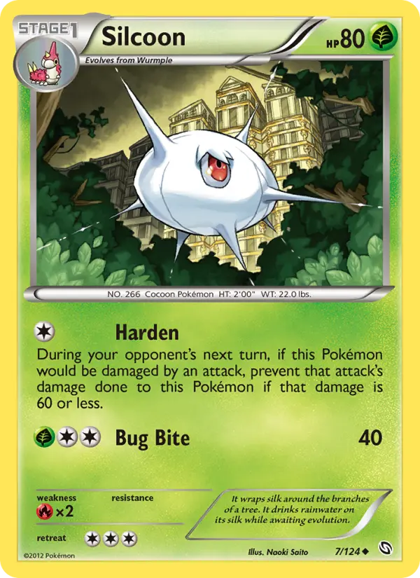 Silcoon 7 card from Dragons Exalted