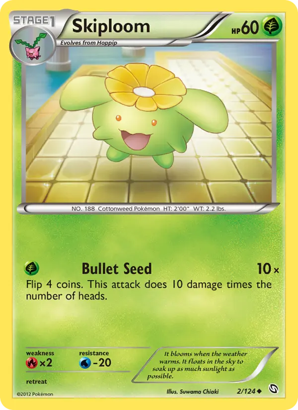 Skiploom 2 card from Dragons Exalted