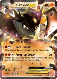 Terrakion-EX 71 — Dragons Exalted