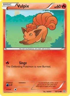 Vulpix — Dragons Exalted #18
