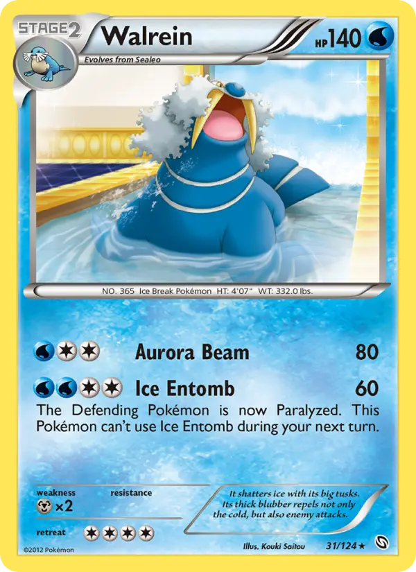 Walrein 31 card from Dragons Exalted