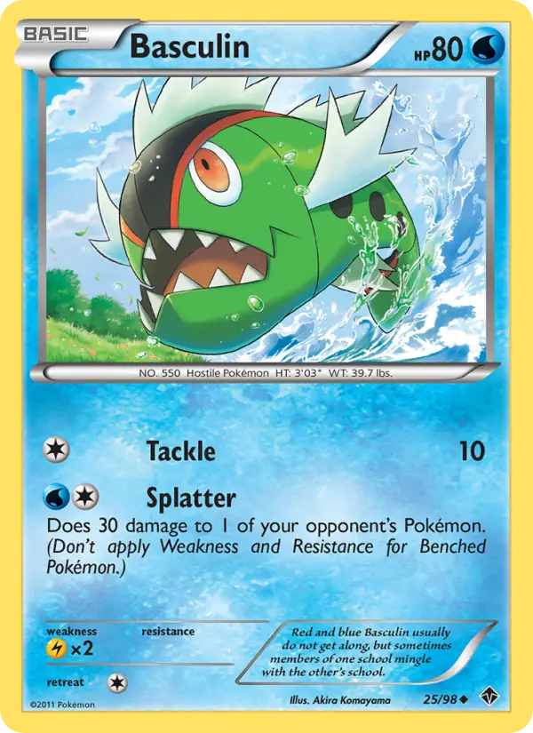 Basculin 25 card from Emerging Powers