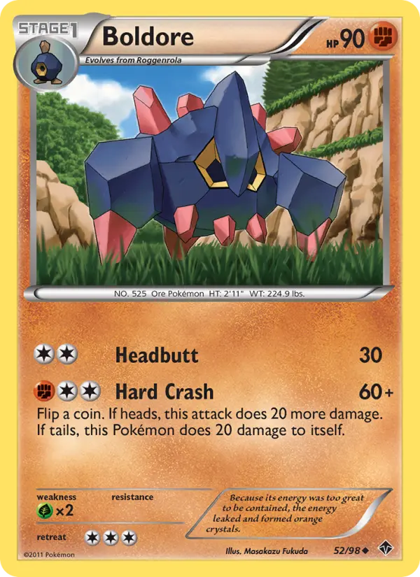 Boldore 52 card from Emerging Powers
