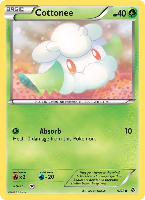 Cottonee 9 card from Emerging Powers