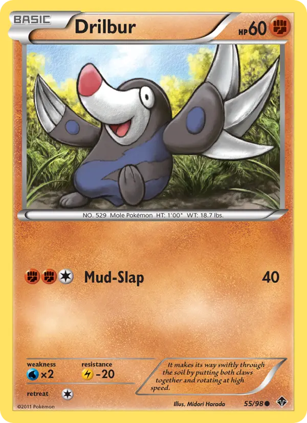 Drilbur 55 card from Emerging Powers