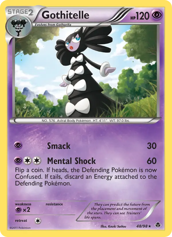 Gothitelle 48 card from Emerging Powers