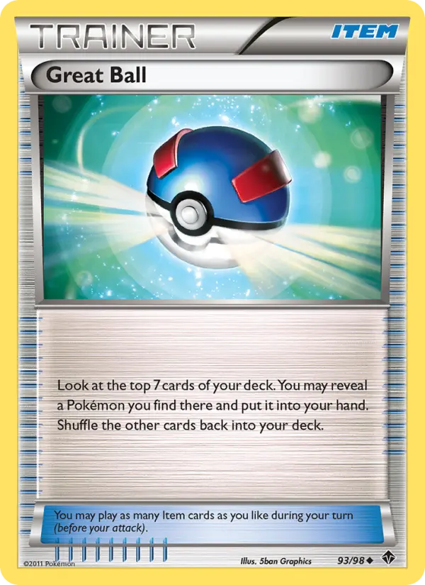 Great Ball 93 — Emerging Powers 93, Normal finish