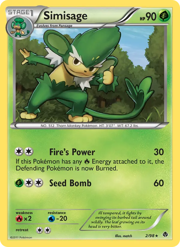 Simisage 2 card from Emerging Powers