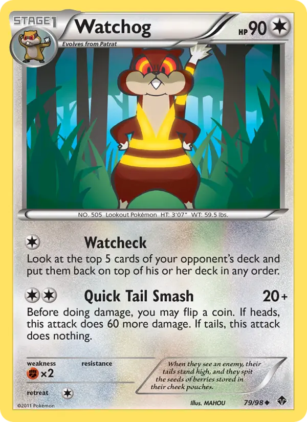 Watchog 79 card from Emerging Powers