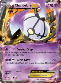 Chandelure-EX — Legendary Treasures #77