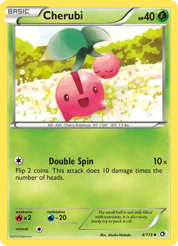 Cherubi 4 card from Legendary Treasures