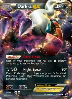 Darkrai-EX — Legendary Treasures #88