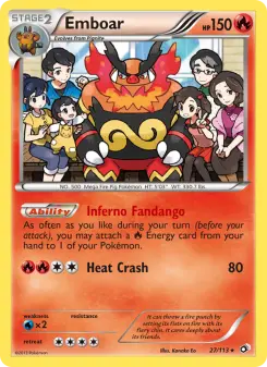 Emboar 27 — Legendary Treasures