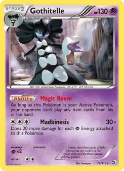 Gothitelle 72 — Legendary Treasures