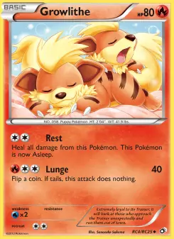 Growlithe RC4 — Legendary Treasures