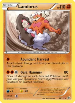 Landorus 85 — Legendary Treasures