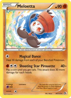 Meloetta 86 — Legendary Treasures