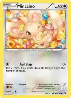 Minccino RC18 — Legendary Treasures