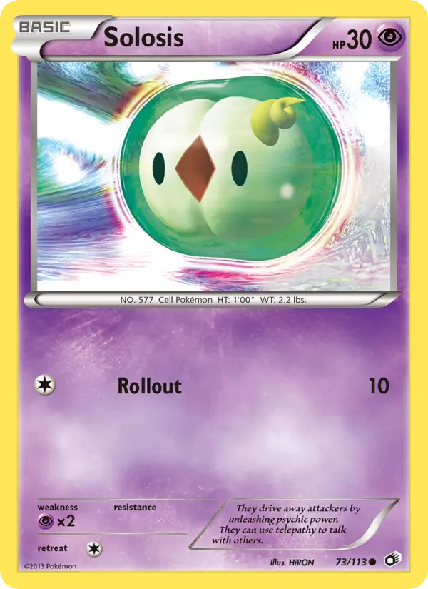 Solosis 73 — Legendary Treasures 73, Normal finish