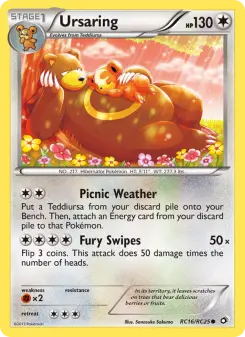 Ursaring RC16 — Legendary Treasures
