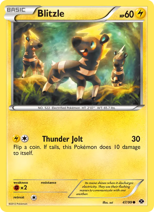 Blitzle 47 card from Next Destinies
