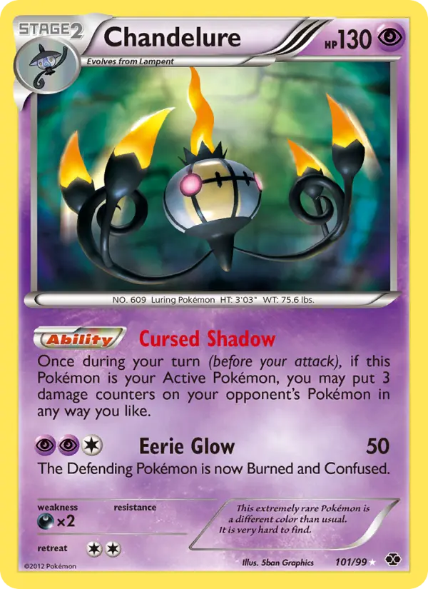 Chandelure 101 — the most expensive Chandelure card