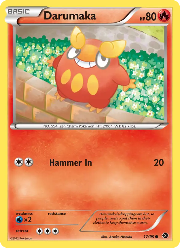 Darumaka 17 card from Next Destinies