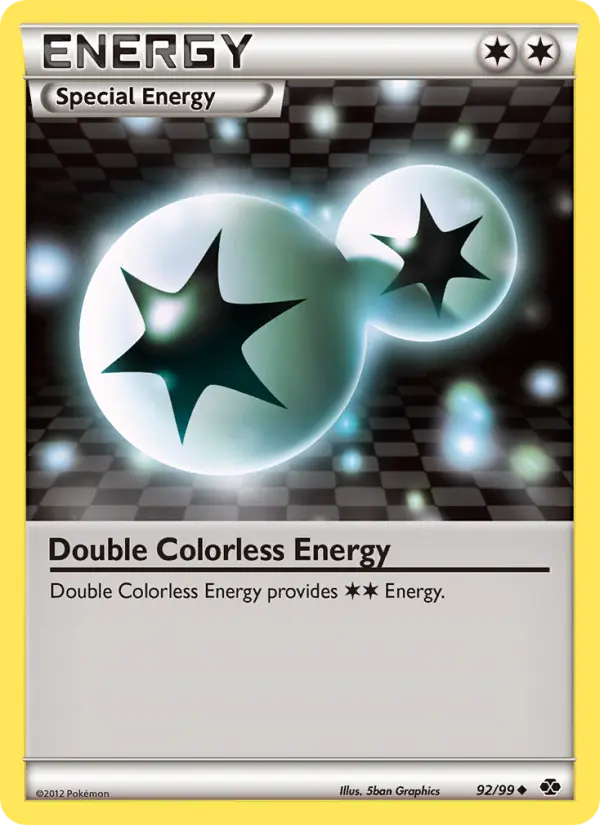 Double Colorless Energy 92 — Next Destinies 92, Normal finish