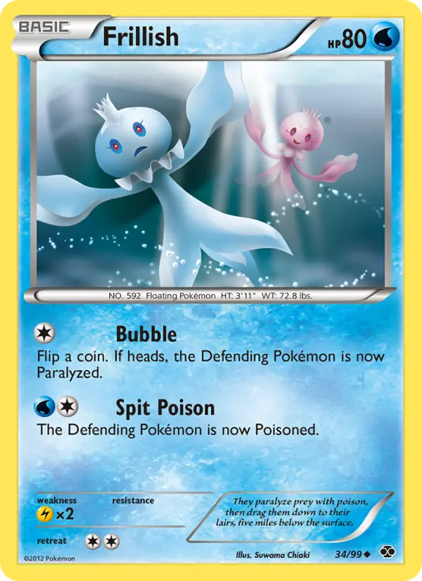 Frillish 34 card from Next Destinies