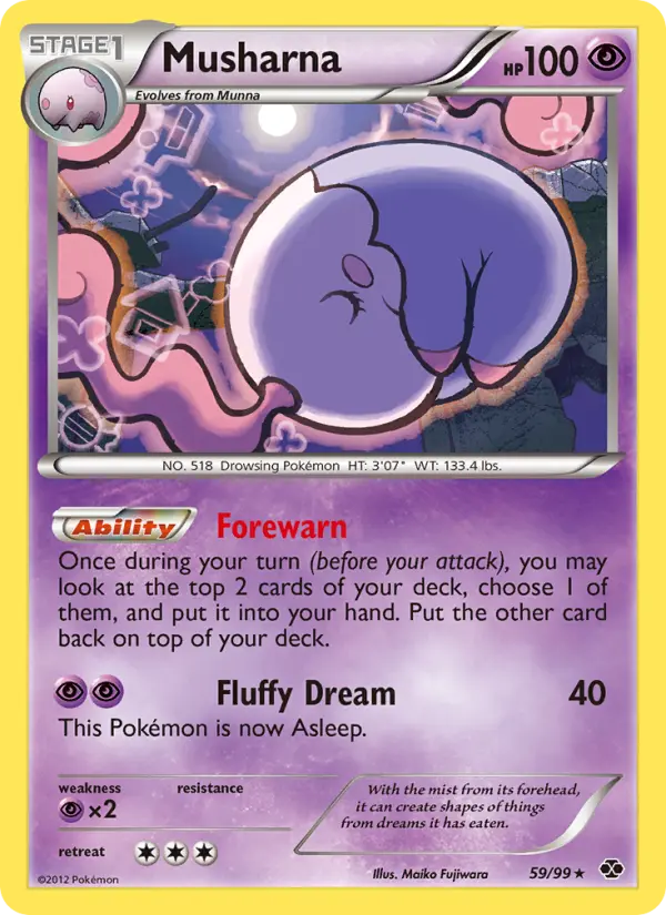 Musharna 59 card from Next Destinies